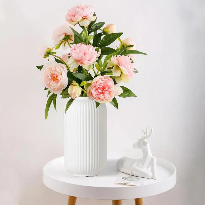 Elegante Florero a Rayas